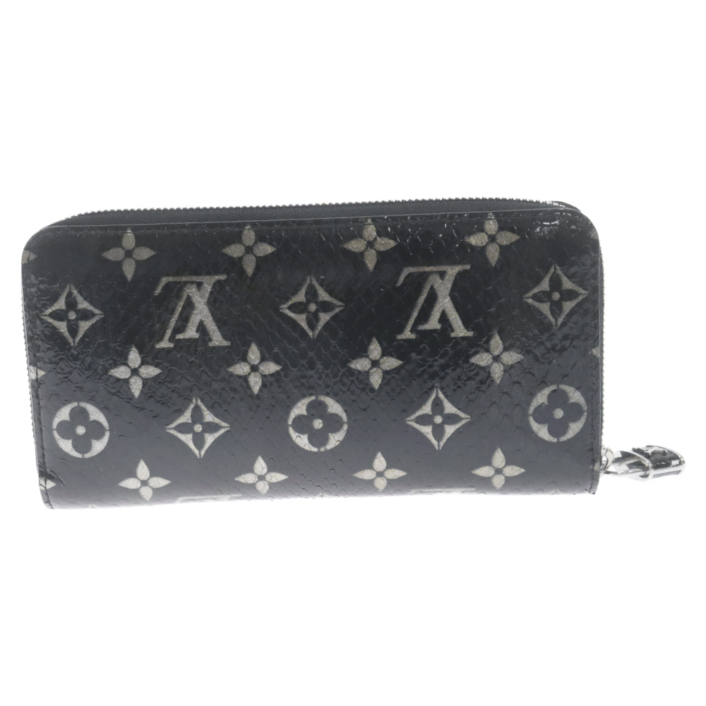 Louis Vuitton Zippy Monogram Wallet Python Leathe… - image 1